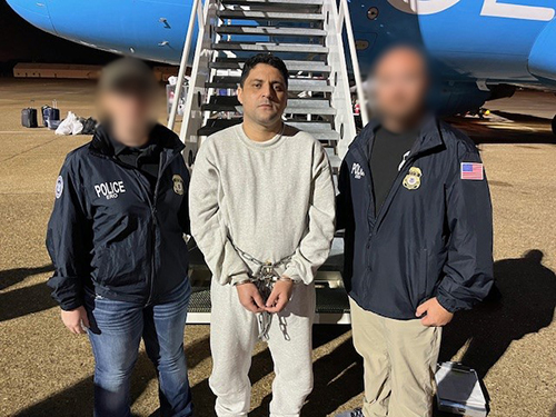 ERO Boston removes fugitive wanted for weapons crimes in Brazil