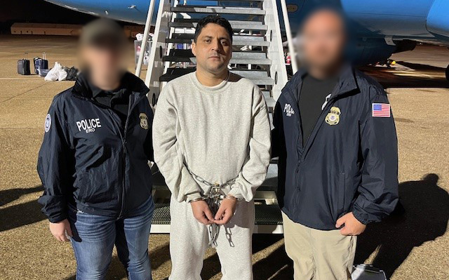 ERO Boston removes fugitive wanted for weapons crimes in Brazil
