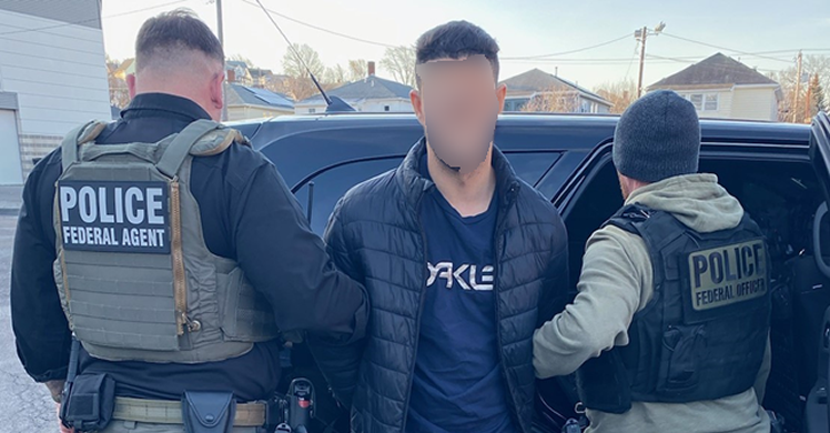Deportation officers from ERO Boston apprehended a Brazilian fugitive March 14 in Everett, Massachusetts. The noncitizen was convicted of armed robbery in his native country.