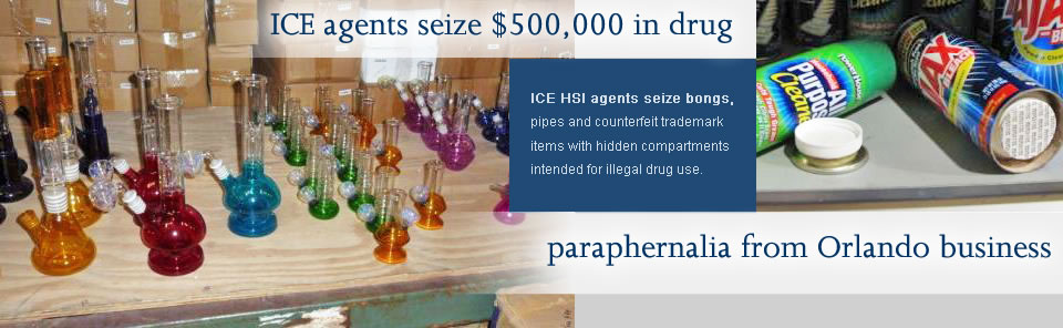 ICE agents seize $500,000 in drug paraphernalia from Orlando business