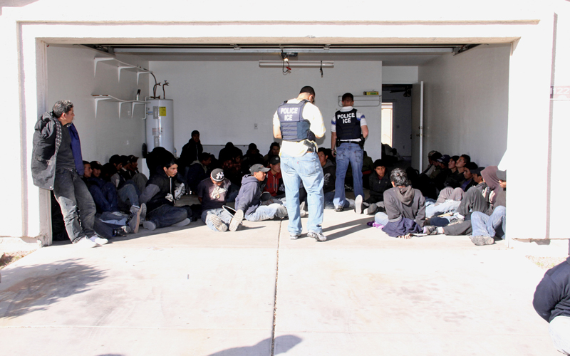  ICE arrests 2, detains 53 at Phoenix drop house