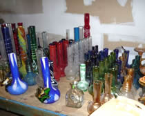 bongs, pipes and counterfeit trademark items with hidden compartments