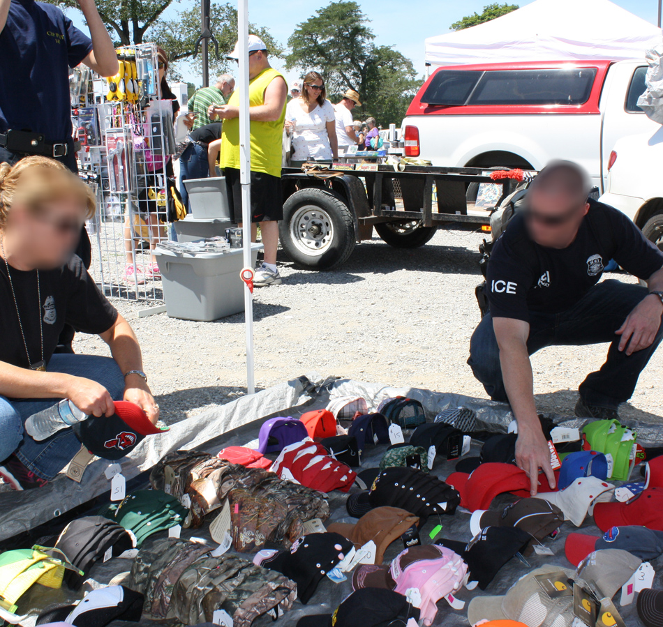 HSI seizes more than $500,000 worth of counterfeit goods at flea market