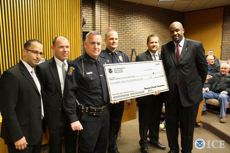 More than $500,000 shared with Trenton Police after HSI probe