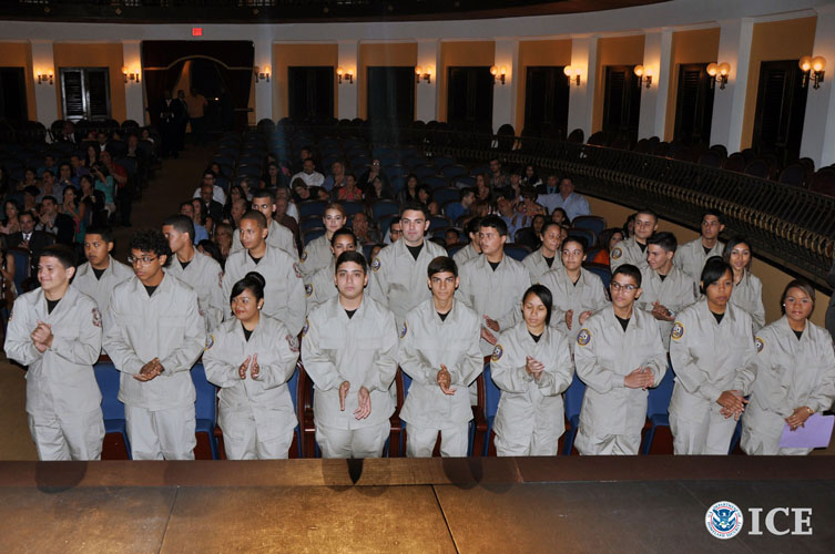 25 youth graduate from first HSI-sponsored Law Enforcement Exploring post in nation