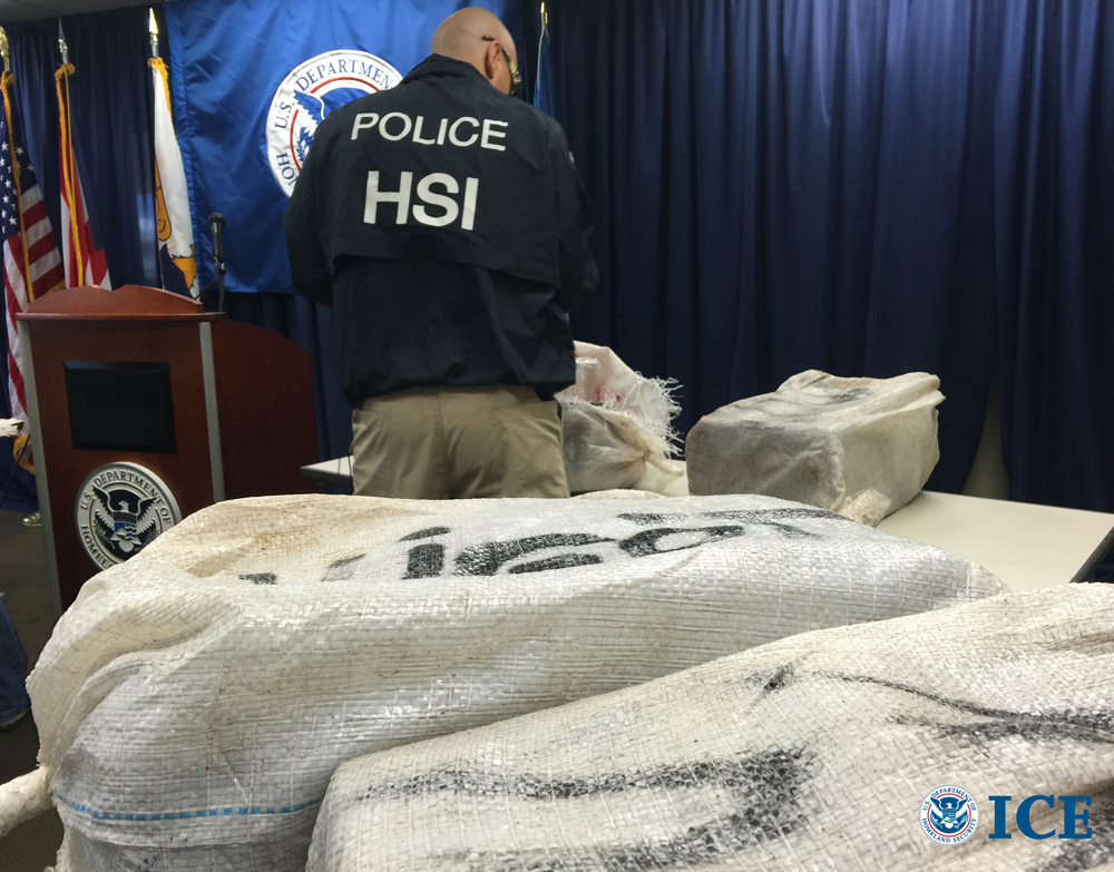 ICE, Caribbean Corridor Strike Force seize 2,425 pounds of cocaine, arrest 3