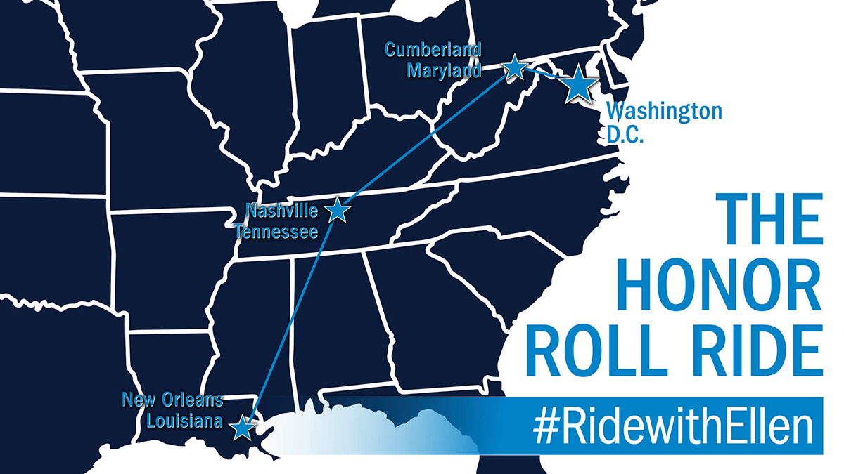 #RideWithEllen #RideWithEllen