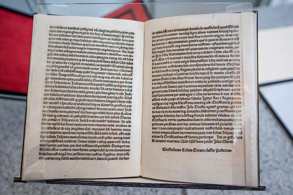 ICE y el Departamento de Justicia le devolvieron una carta de Cristóbal Colón a España en el verano de 2018. La carta, la cual fue escrita originalmente en 1493, fue robada de la Biblioteca Nacional de Catalonia en Barcelona y vendida por aproximadamente USD $1 millón.
