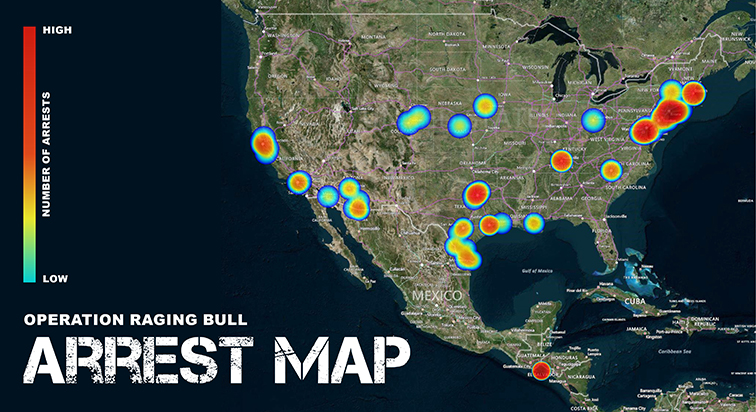 Operation Raging Bull Map