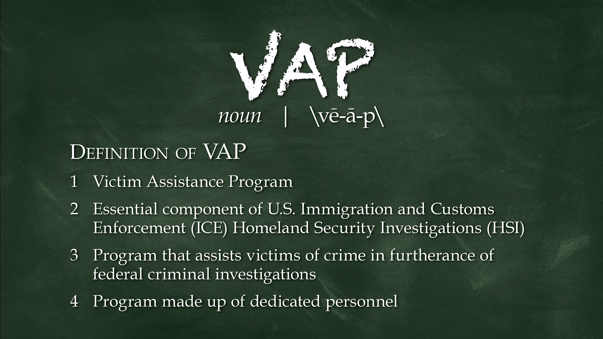 Victim Assistance Program Victim Assistance Program