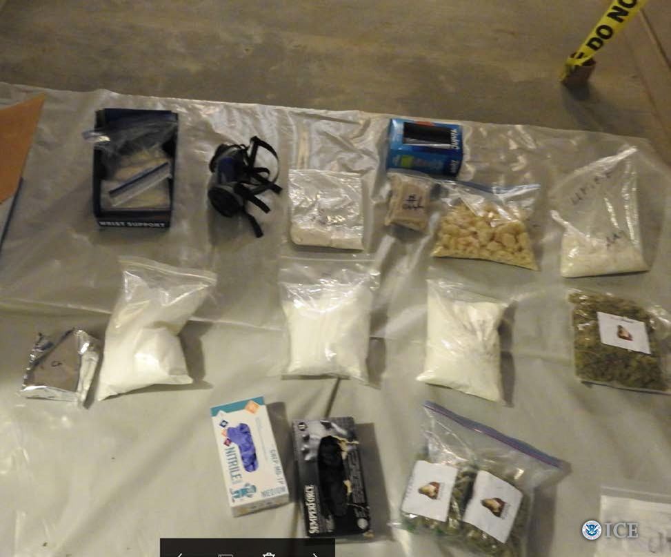 Fentanyl Pills seized by HSI Fentanyl Pills seized by HSI