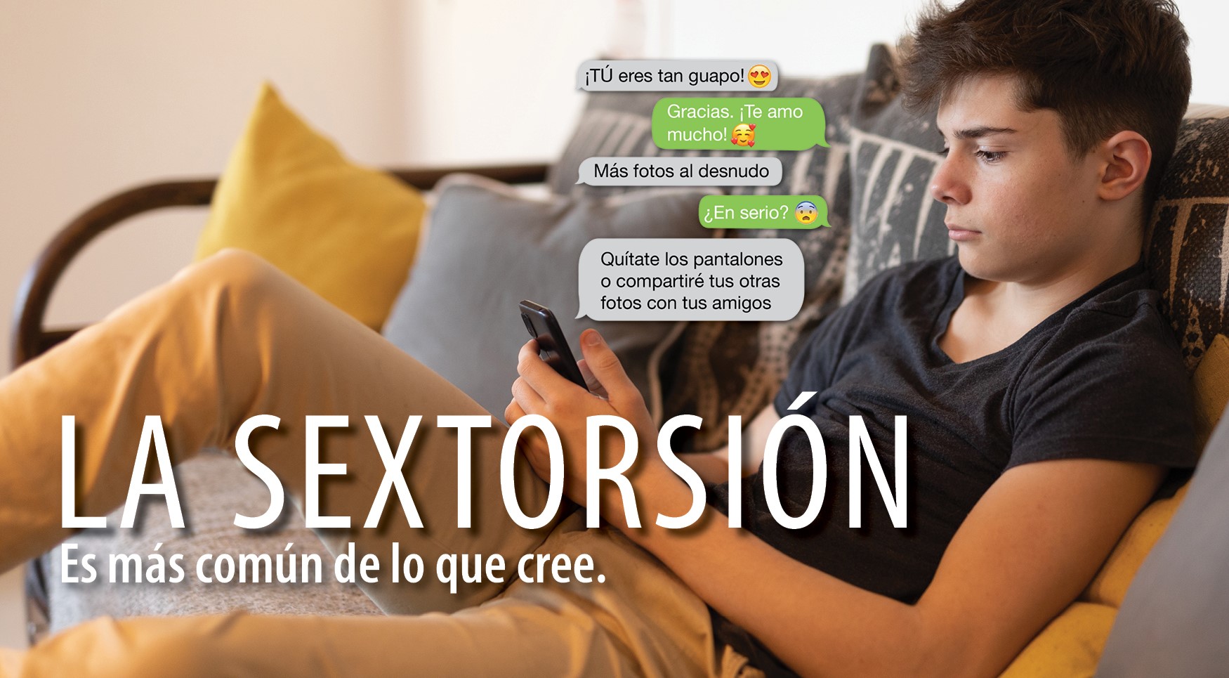 Sextorsión: Es más común de lo que cree