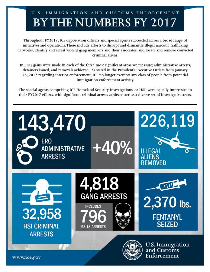 ICE By the Numbers 2017