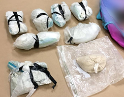 During this operation, HSI and its partner law enforcement agencies seized various narcotics including 790.15 ounces of cocaine, 546.96 ounces of methamphetamine, 113.42 ounces of heroin, 1.59 ounces of fentanyl, and 8,019.46 ounces of marijuana