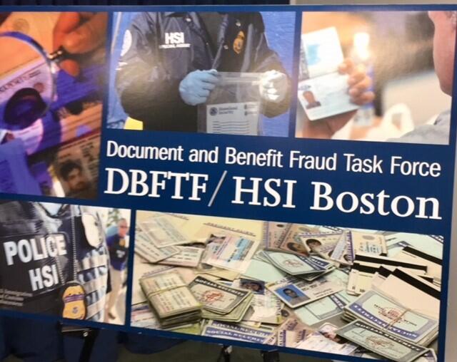 HSI Boston’s Document and Benefit Fraud Task Force