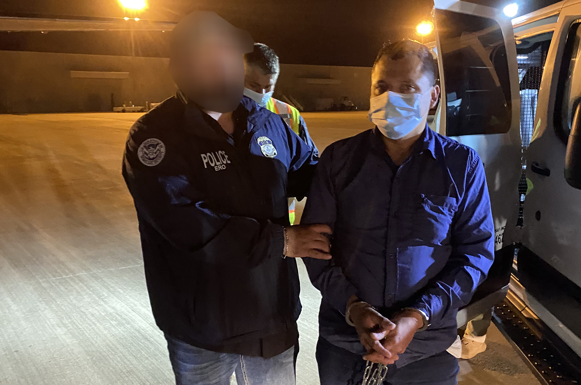 Guatemalan national Moises Paiz Guevara, 47, was flown from Alexandria, Louisiana, to Guatemala International Airport on a flight coordinated by ICE’s Air Operations Unit.