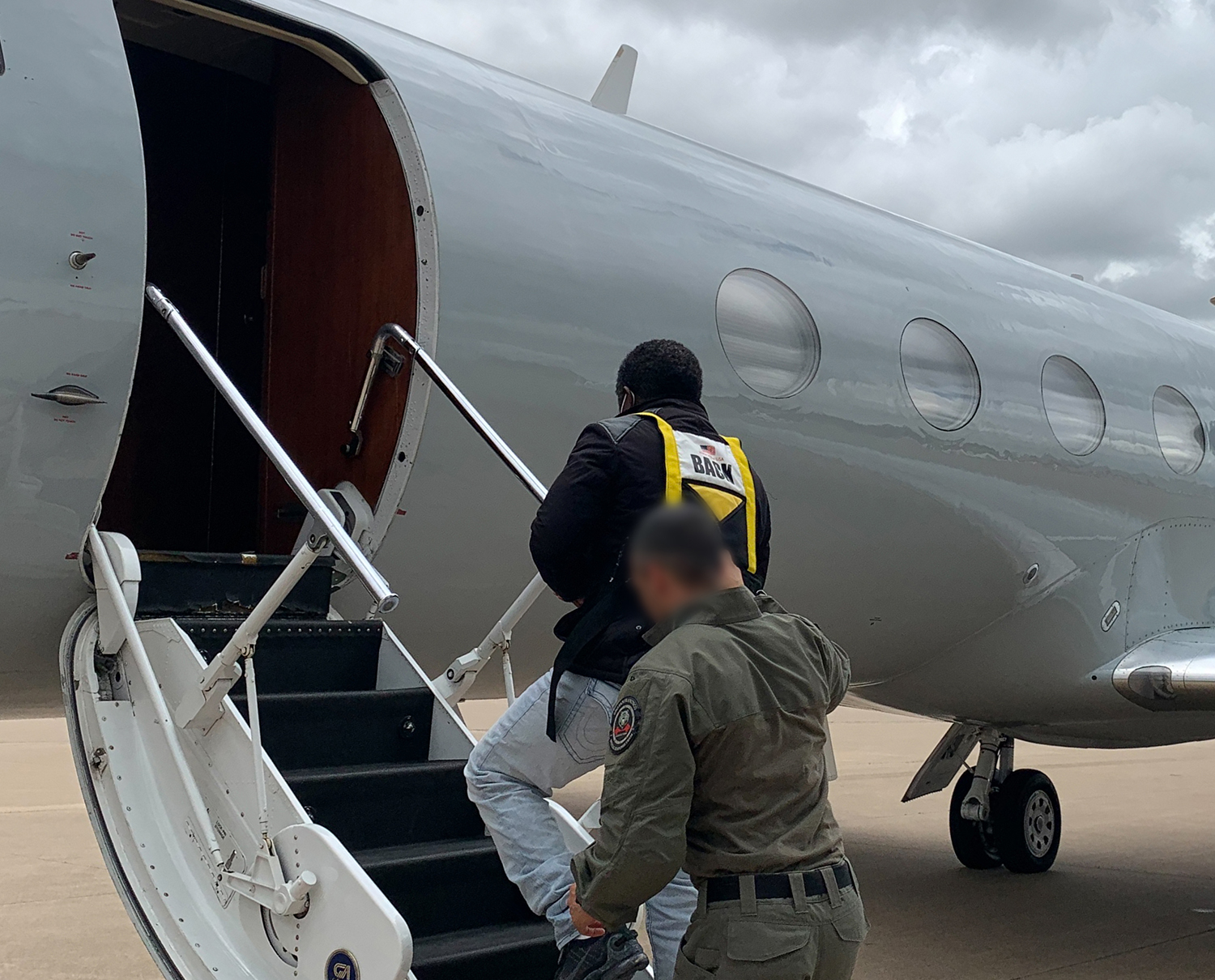 Eddie Yenner Murphy Karpoleh was flown from Saint Paul to Liberia on a flight coordinated by ICE’s Air Operations Unit