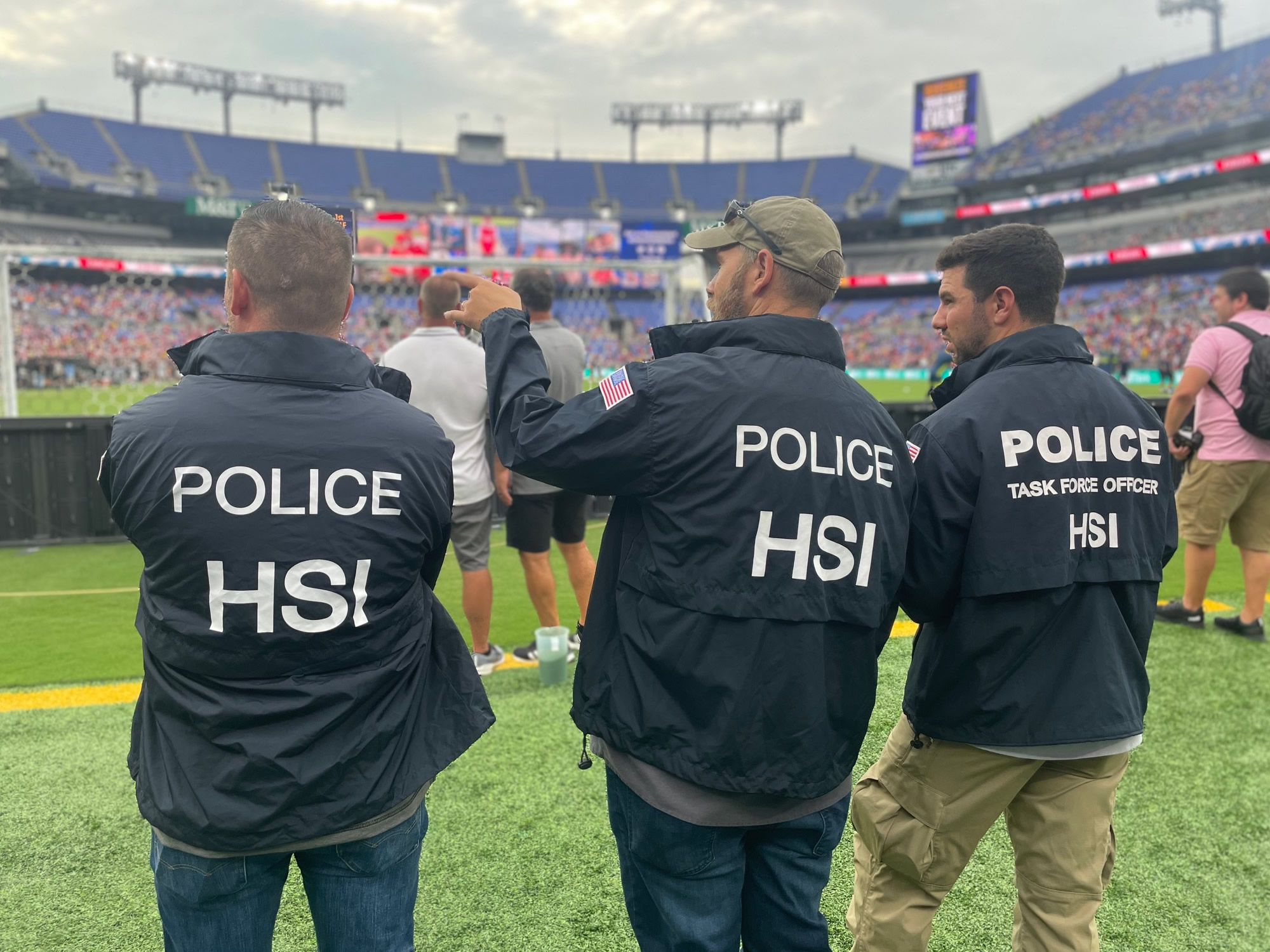 ICE, CBP, USPIS seize more than $13.6 million in fake NFL merchandise  during 'Operation Red Zone