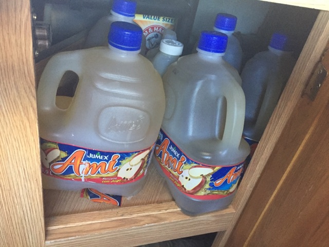 The liquid methamphetamine was hidden in bottles labeled as iced tea, juice, and ginger ale.