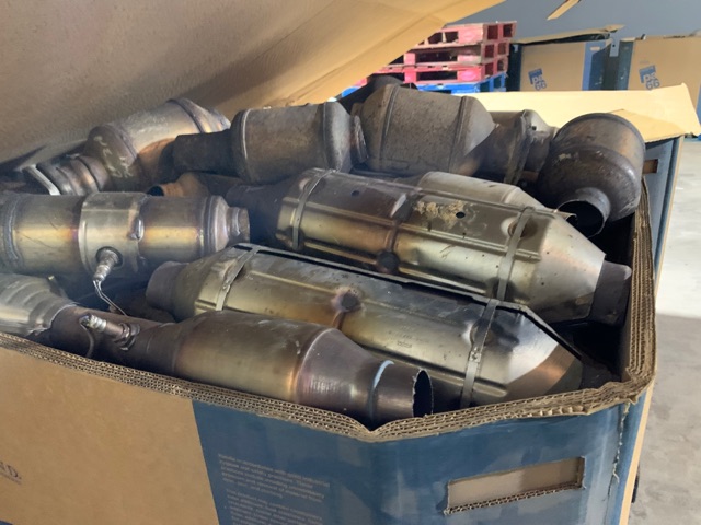 stolen catalytic converters