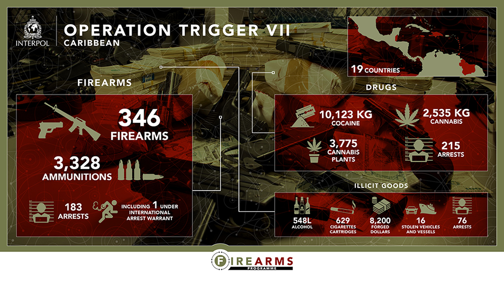 HSI efforts in joint international operation contribute to hundreds of firearms, tons of drugs seized in Caribbean