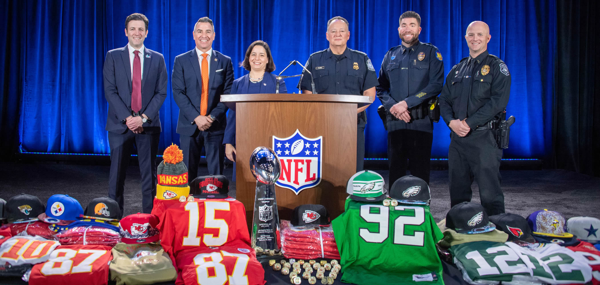 DVIDS - Images - IPR Center, NFL partner to prevent fake sports