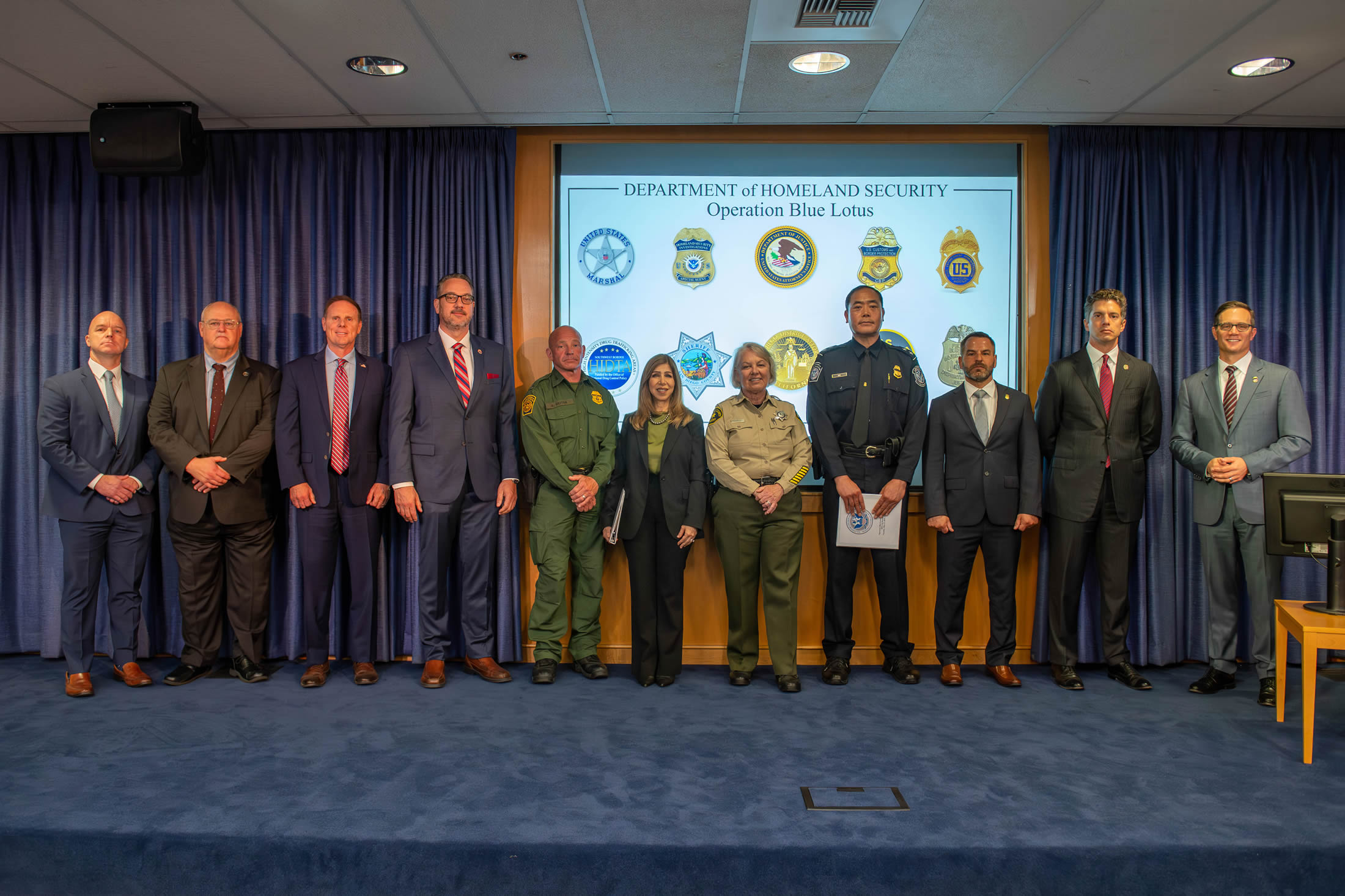 The surge, labeled Operation Blue Lotus, was launched by the Department of Homeland Security (DHS) along the Southwest Border, including the Southern and Central districts of California and the District of Arizona, from March 13 to May 10, 2023.