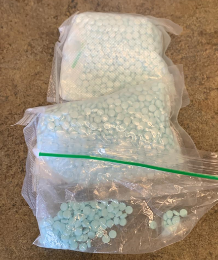 Pictures are only representative samples of fentanyl seized throughout the state of Arizona during the surge.