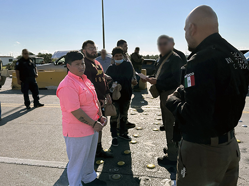ERO Houston removes accused child rapist, 3 other foreign fugitives to Mexico
