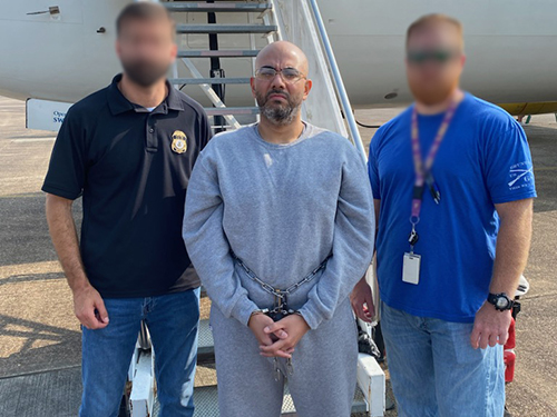 ERO Philadelphia removes wanted drug trafficker to Honduras