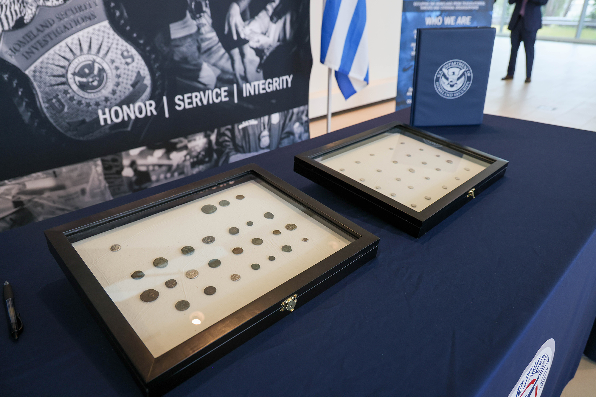 Federal agents, National Hellenic Museum conduct largest repatriation of ancient coins to Greece in recent HSI history