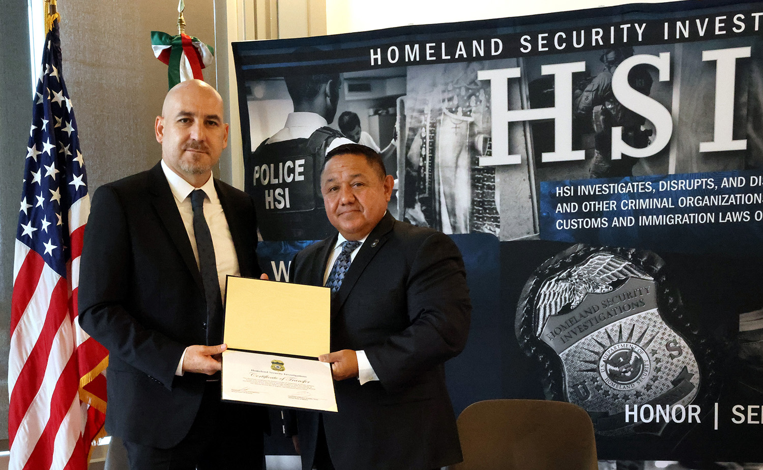 HSI El Paso returns stolen pre-Columbian artifacts to Mexico
