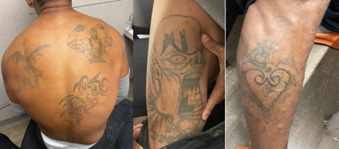 Sequeira-Thomas's tattoos