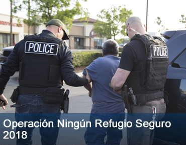 Operación Ningún Refugio Seguro 2018