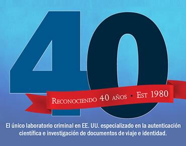Laboratorio Forense de ICE HSI celebra 40 años