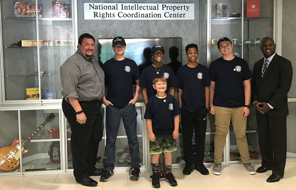 HSI Cadets at IPR Center