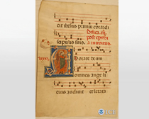 Italian Repatriation - Illuminated Choir Book manuscript