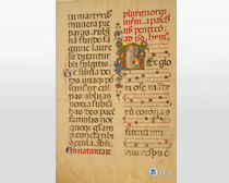 Italian Repatriation - Illuminated Choir Book manuscript