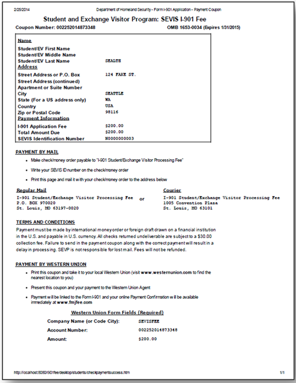 SEVIS Payment Receipt sevis-payment-receipt