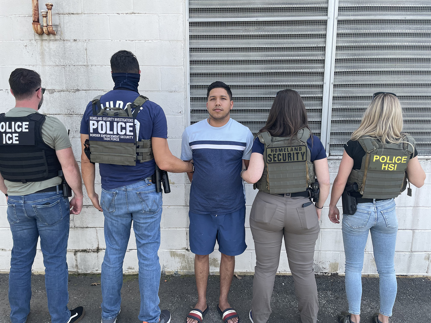 ICE Enforcement and Removal Operations Newark, with assistance from Homeland Security Investigations Newark and U.S. Customs and Border Protection, arrested Juan Luis Ramos Marin in East Orange April 29. Ramos, an illegal alien and Venezuelan citizen, is wanted for homicide in Brazil and was previously charged for crimes along the East Coast. He is currently detained in ICE custody pending removal proceedings.