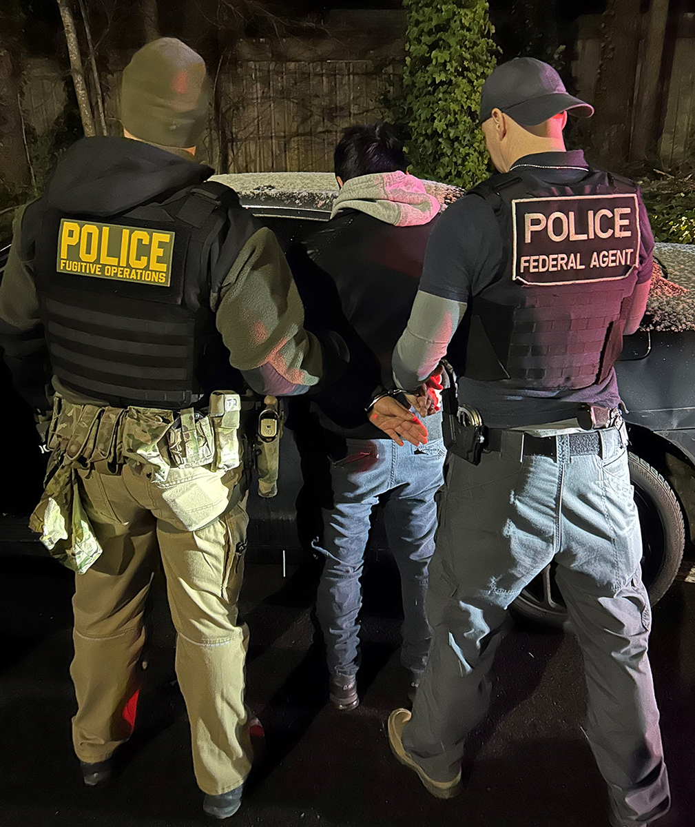 ICE recently arrested five illegal aliens with, though not limited to, convictions for DUI.