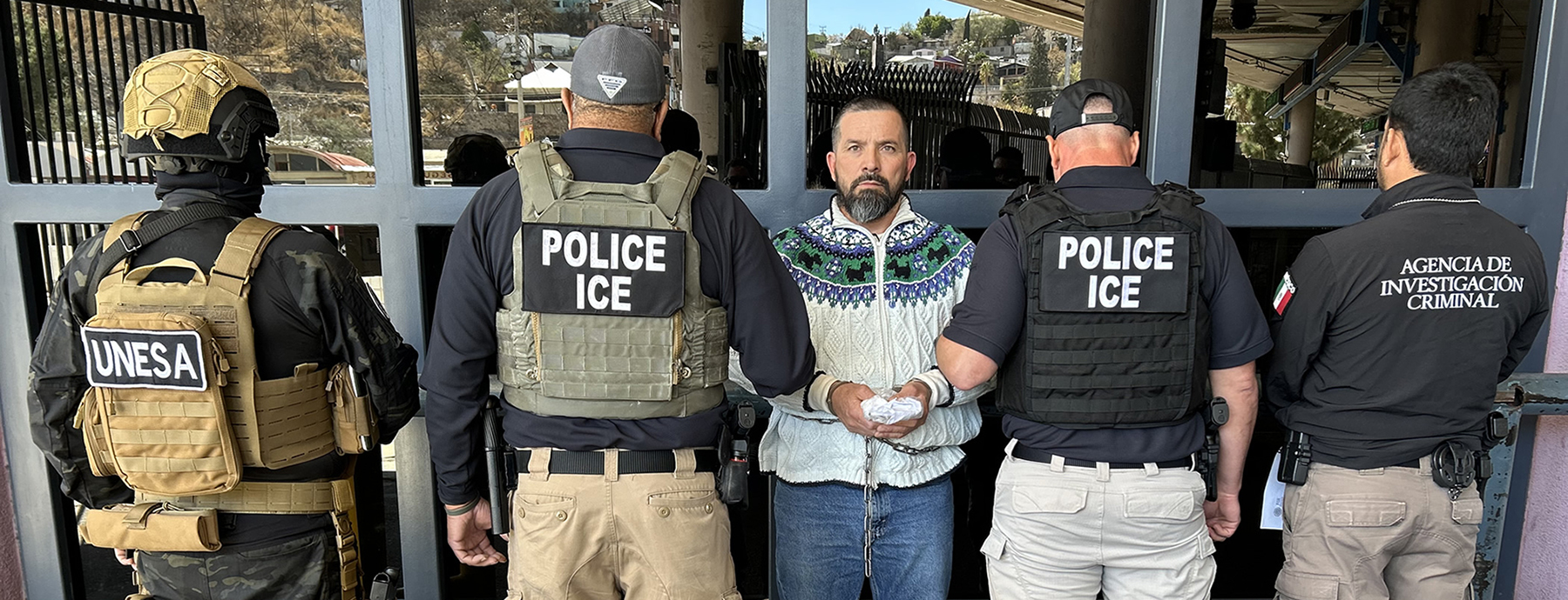 ICE removed Miguel Antonio Verdugo-Garcia, a 49-year-old Mexican fugitive wanted in Mexico for homicide, March 13.