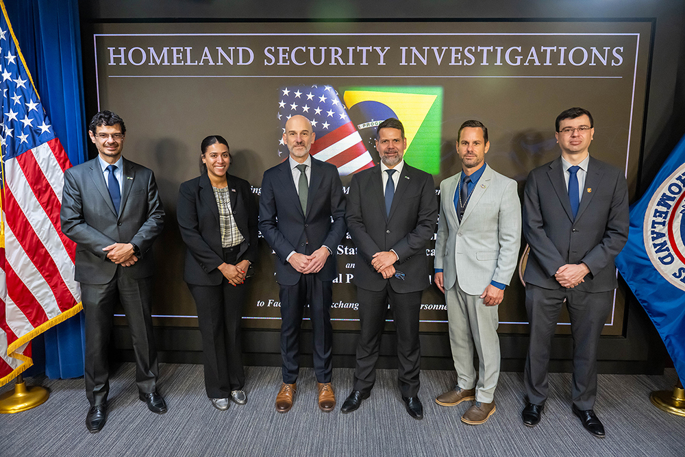ICE expands Federal Police of Brazil partnership in new memorandum of understanding