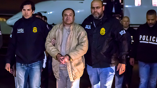 Joaquin "El Chapo" Guzman Loera to appear in Brooklyn federal court on allegations of leading a continuing criminal enterprise, other drug-related charges Joaquin "El Chapo" Guzman Loera to appear in Brooklyn federal court on allegations of leading a continuing criminal enterprise, other drug-related charges