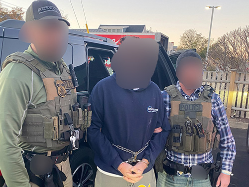 Image: ERO Boston arrests Brazilian national wanted for drug trafficking in Brazil (NR)