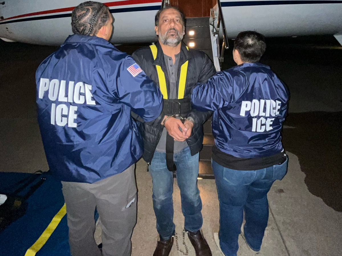 A 56-year-old illegally present Pakistani national and national security priority removed from the U.S.