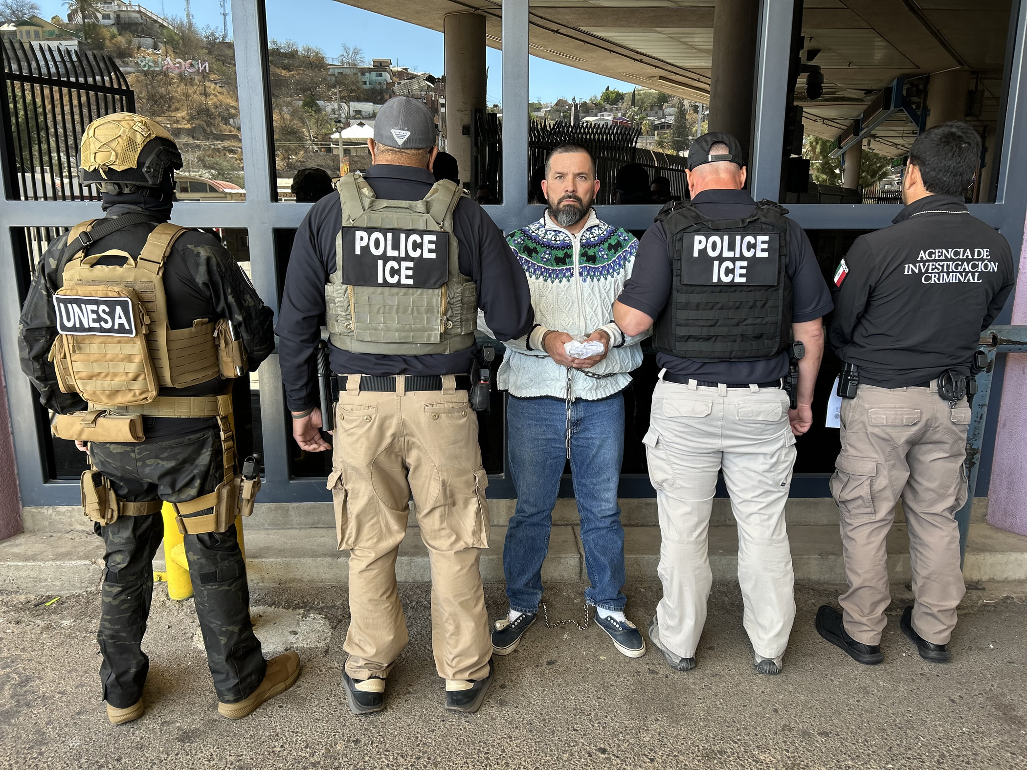 ICE removed Miguel Antonio Verdugo-Garcia, a 49-year-old Mexican fugitive wanted in Mexico for homicide, March 13.