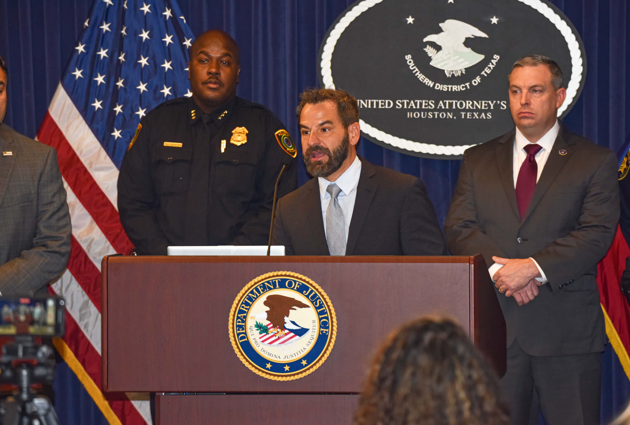 Speaking at DOJ USAO Houston