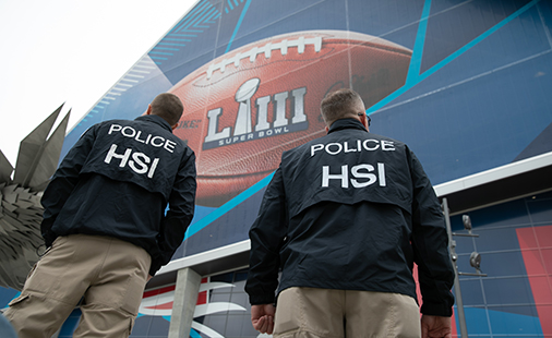 Web Feature: ICE at Super Bowl 53
