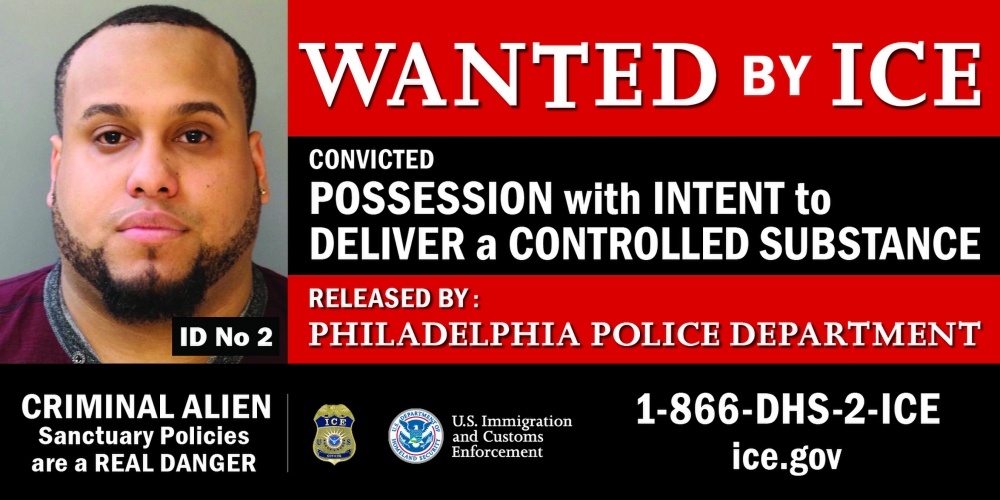 ICE launches billboards in Pennsylvania featuring at-large public safety threats 